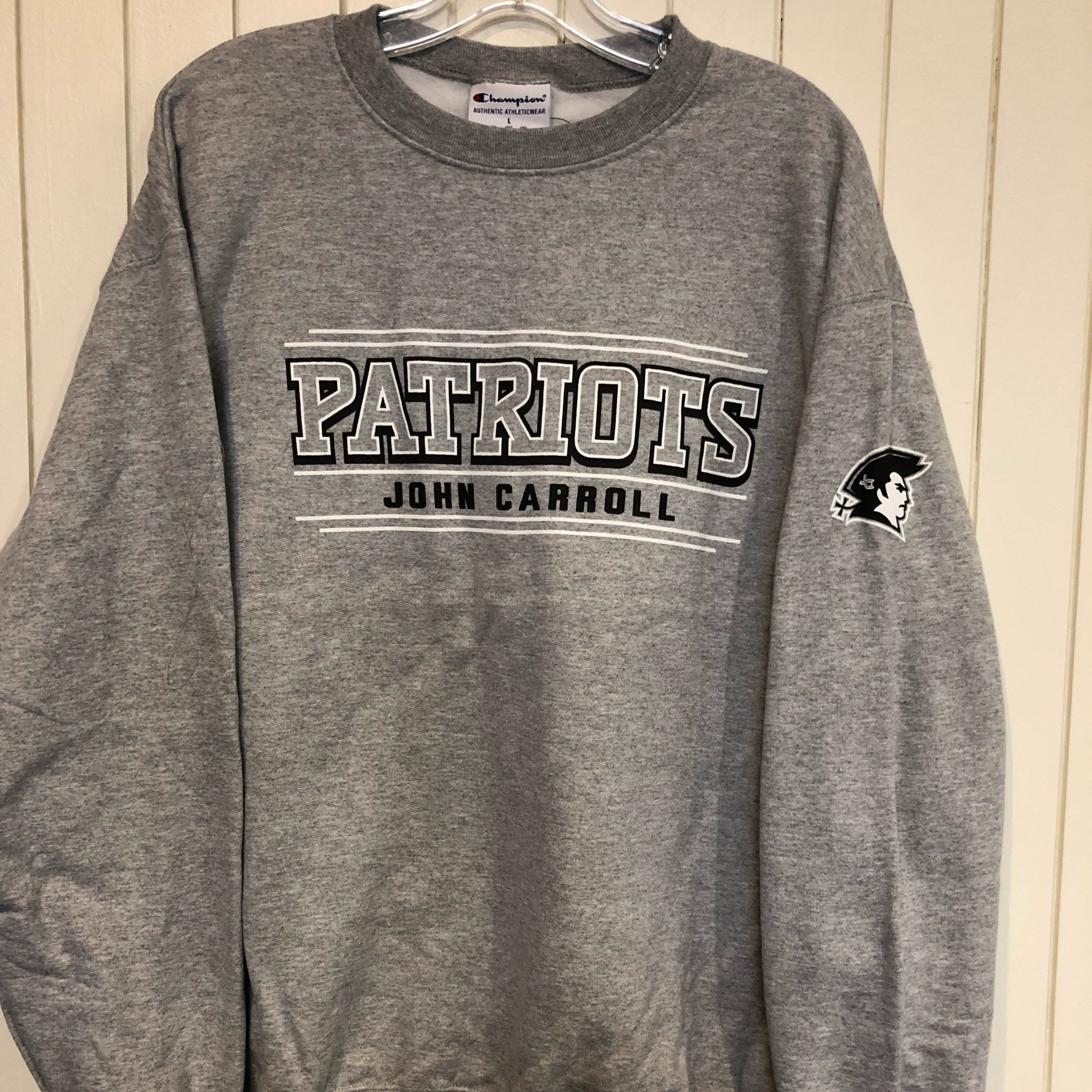 Tie Dye LS Camo Swirl Patriot Head Shirt  Patriots' Corner at The John  Carroll School